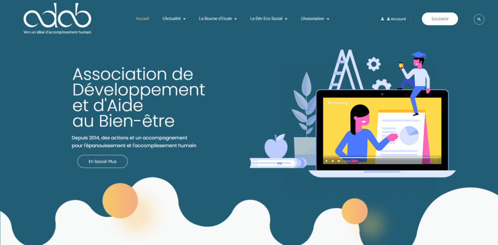 Un nouveau site pour l&rsquo;association